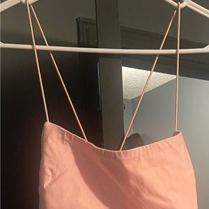 Beautiful pink mini dress, size L, still have tags, tried on but never worn